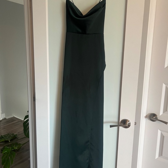BHLDN cowl neck gown - Picture 3 of 6